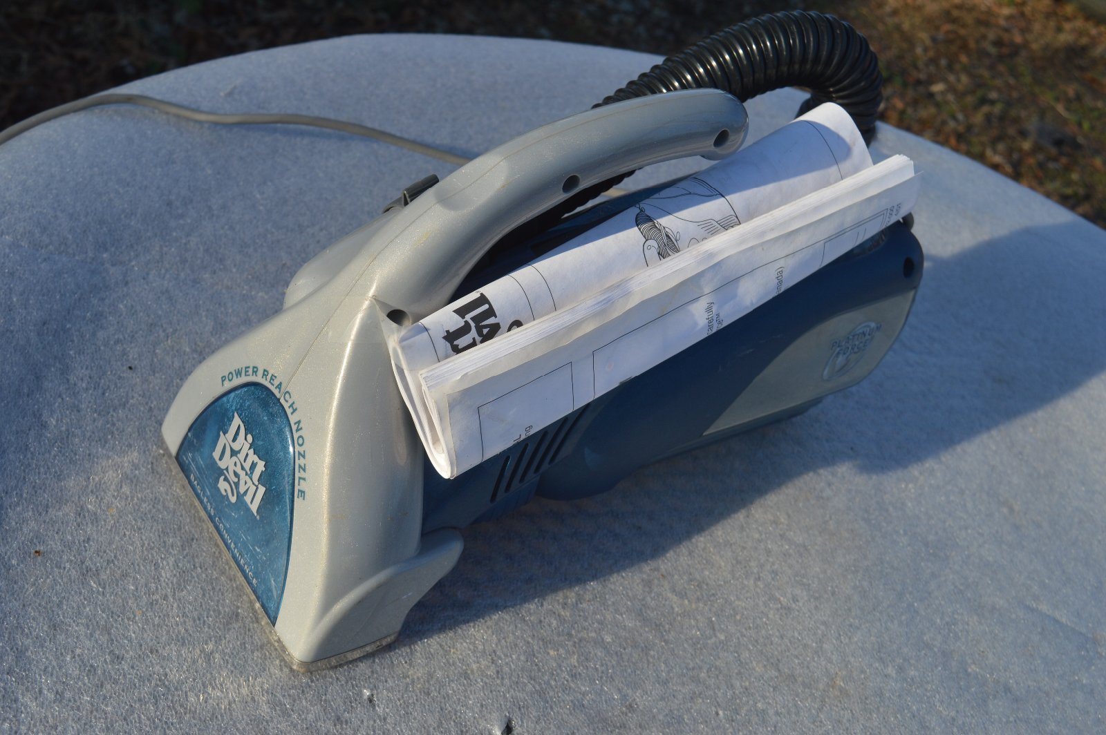 Dirt Devil Platinum Force Hand Vac Model 08240 eBay