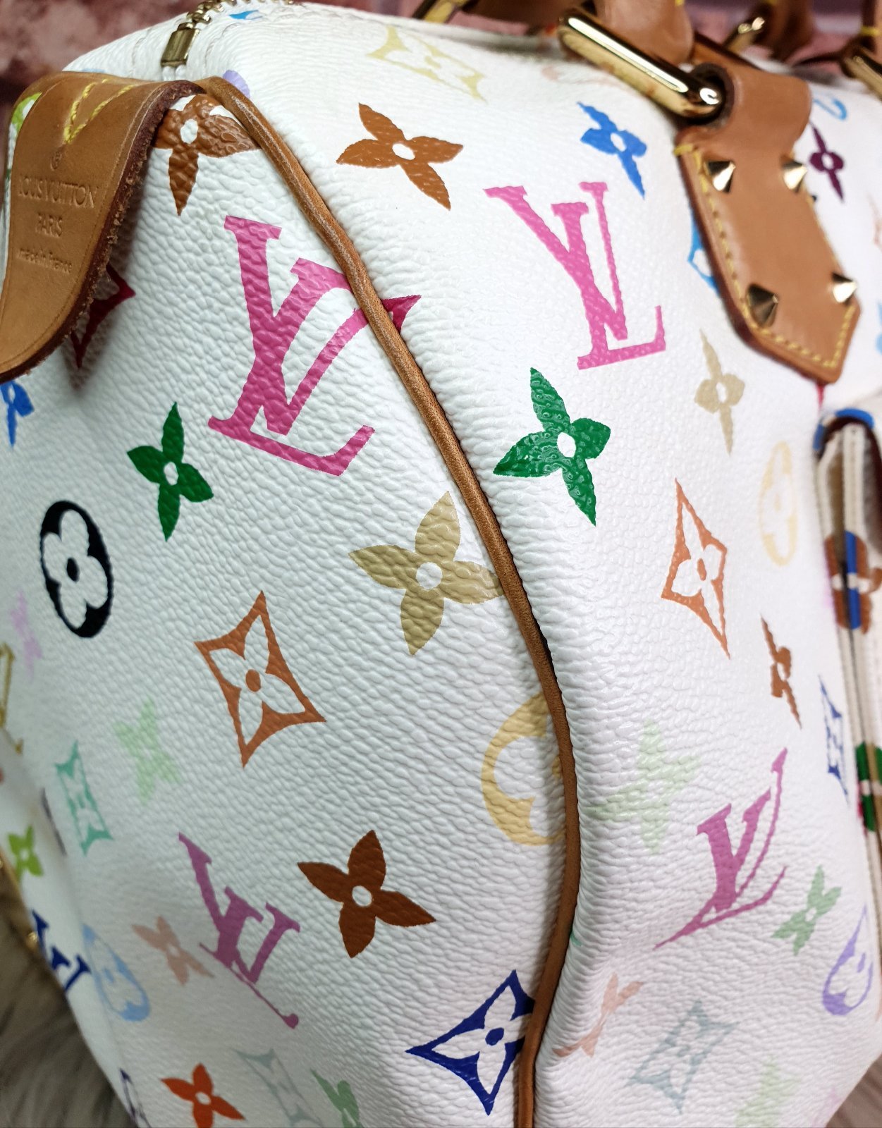 Louis Vuitton Multicolor Murakami Speedy 30 Days 