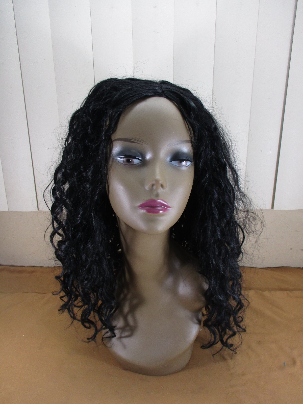 black hair mannequin