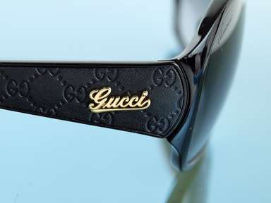 GUCCI GG Logo Black Sun Glasses Eyewear Women's Eye Accessories
