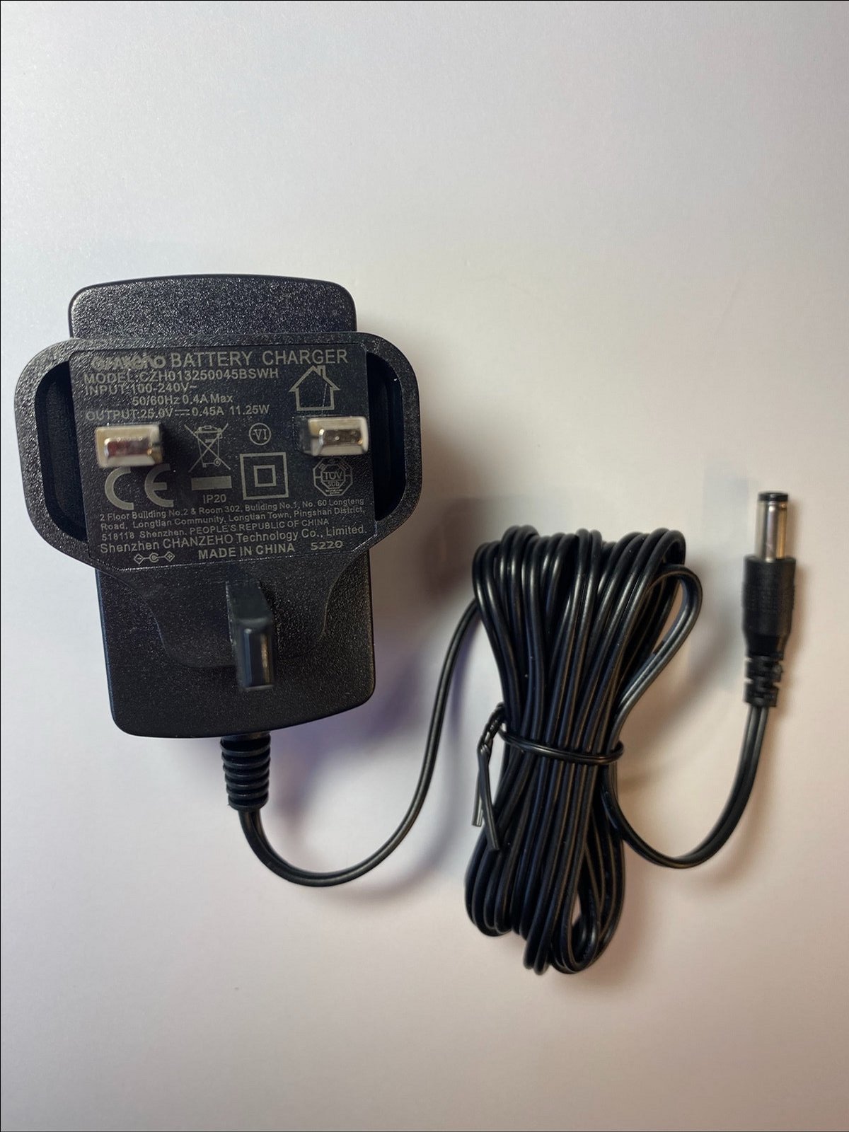 Replacement for KPTEC AC Charger model K12S260050B 0.5A for Vacuum