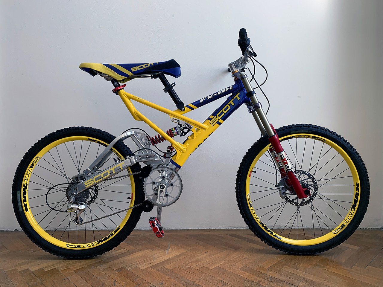 VINTAGE Paint Splatter XT Ritchey Mavic Mt. Fuji LTD