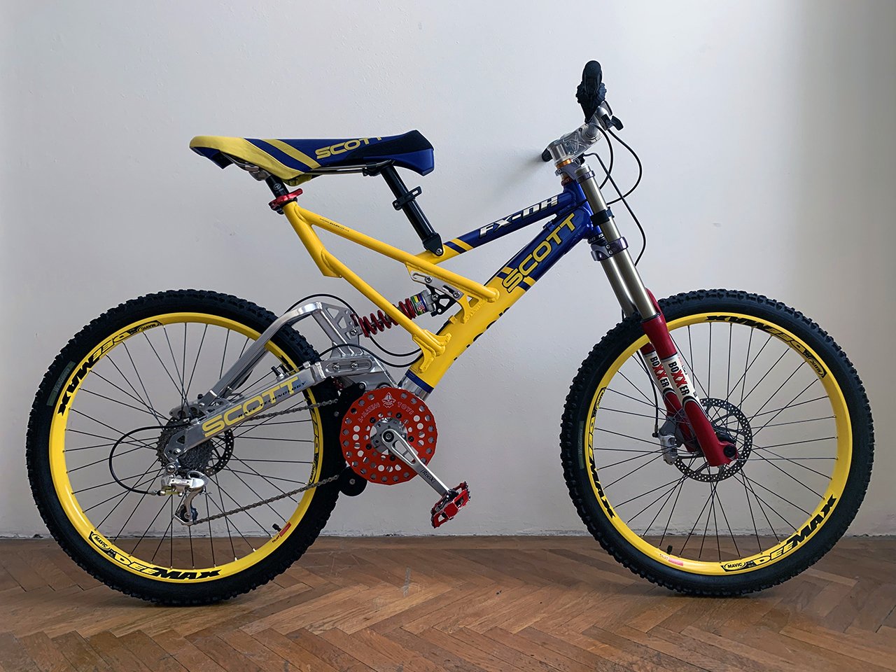 1998 SCOTT FX DH Octane Downhill Bike Team Issue Rock Shox