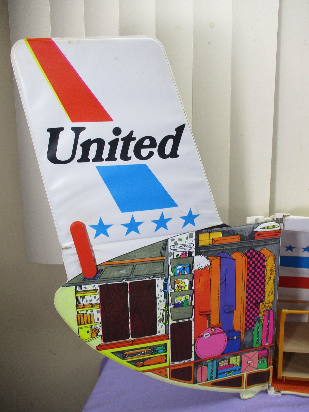 Jouet Barbie United Airlines Friend Ship 1973 – Mattel Vintage USA – Avec Boîte