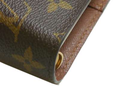 Authentic LOUIS VUITTON Agenda GM notebook cover PVC #4691