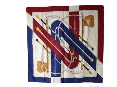 HERMES CLIC CLAC A POIS Women's Accessories Scarf 90 Multicolor