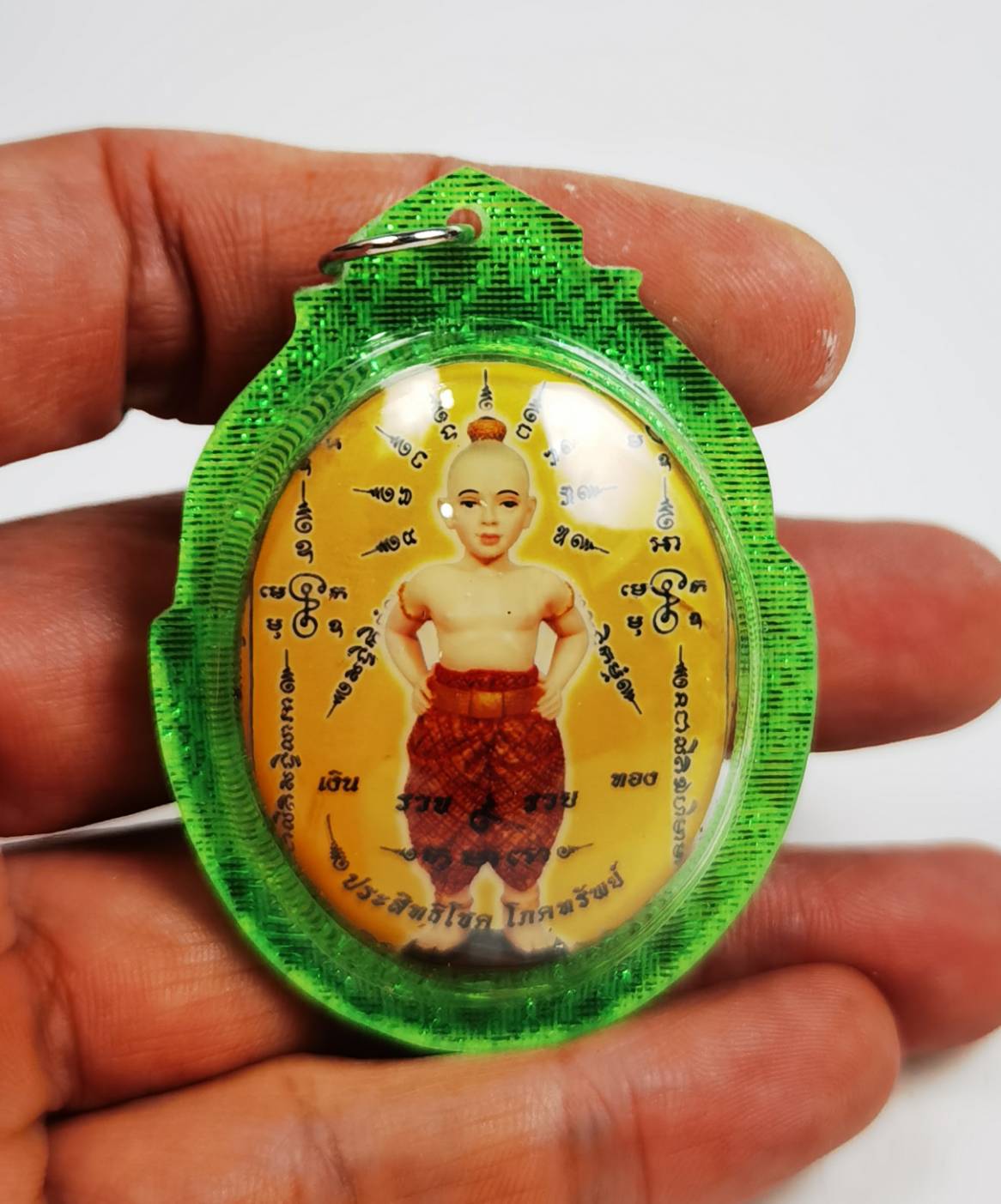 Kuman Thong Thai Wealth Victory Gambling Amulet Lucky Love Magic