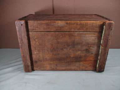Vintage 1937 FOX HEAD BEER WAUKESHA Wooden Shipping Crate w