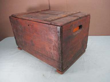 Vintage 1937 FOX HEAD BEER WAUKESHA Wooden Shipping Crate w