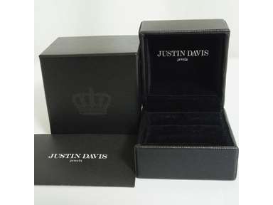 Auth Justin Davis Obsession Ring SRJ695 Shiny/White Silver