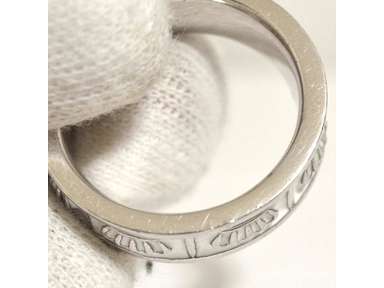 Auth Justin Davis Obsession Ring SRJ695 Shiny/White Silver