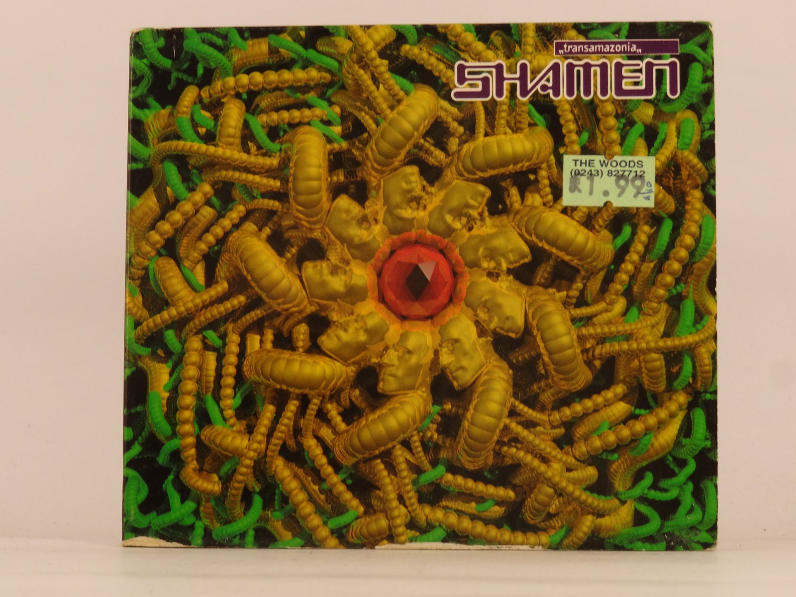 SHAMEN TRANSAMAZONIA (J36) 6 Track CD Single plus Picture Sleeve 