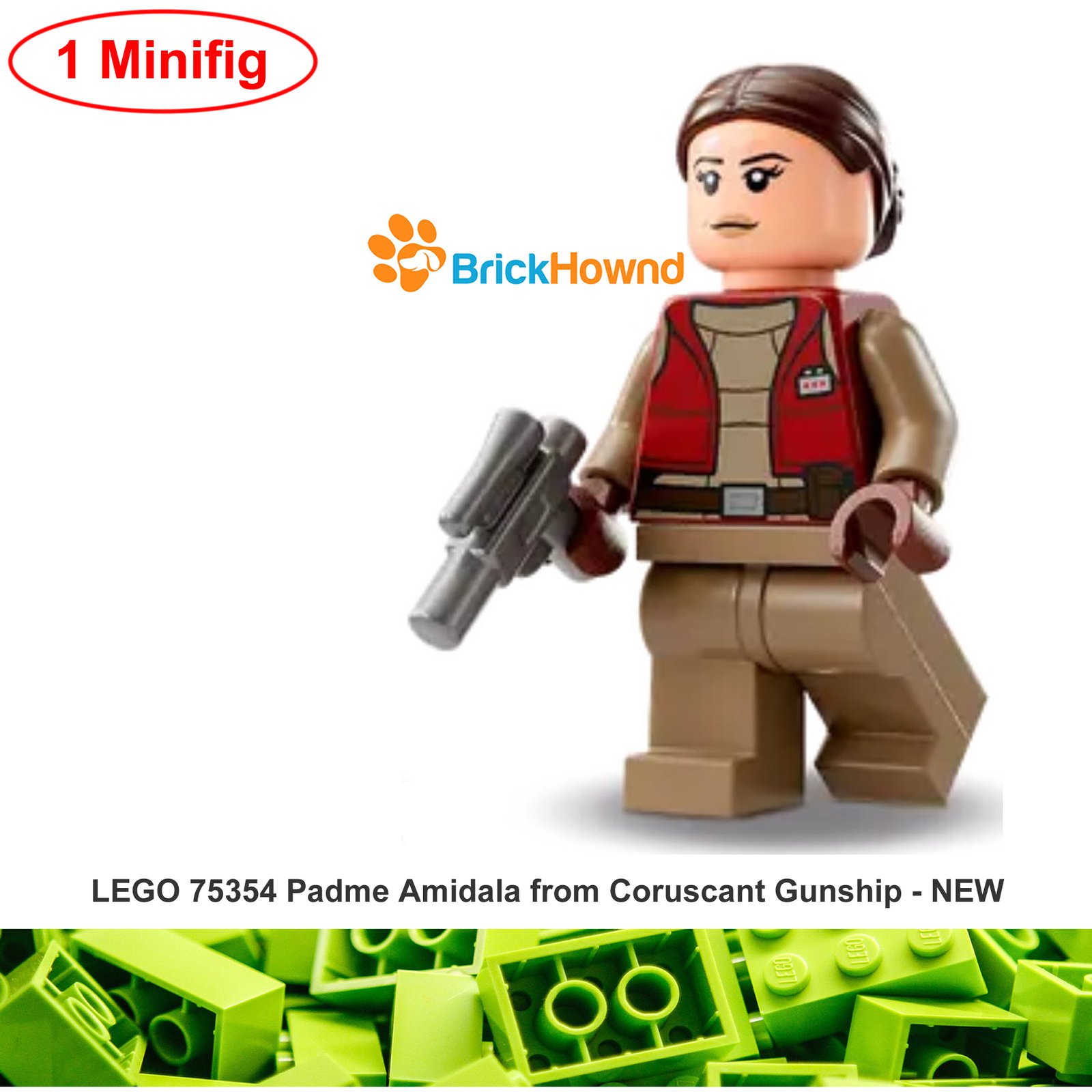 LEGO 75354 Padme Amidala from Coruscant Guard Gunship - NEW