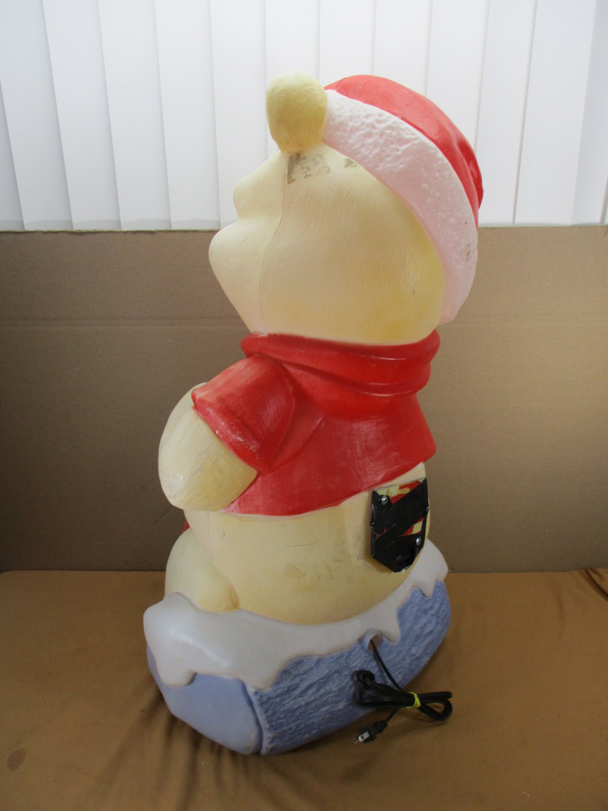 Vintage Disney WINNIE THE POOH Lighted Christmas Blow Mold