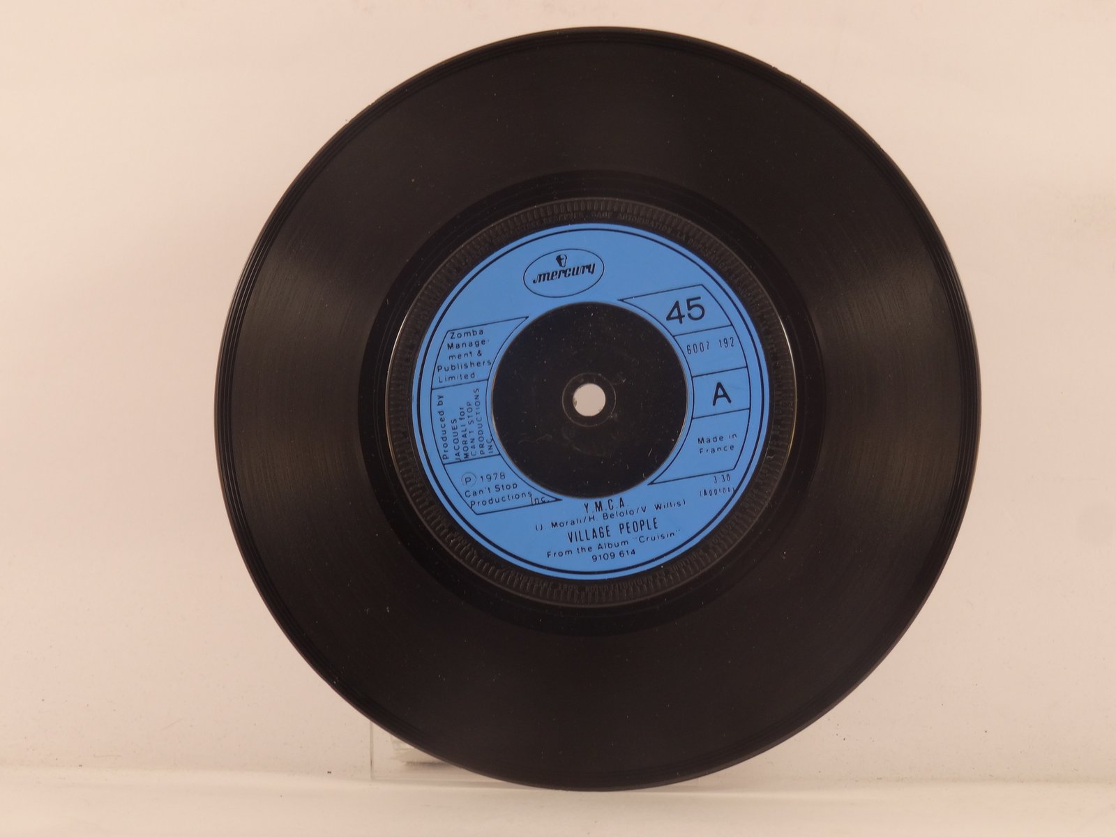 VILLAGE PEOPLE Y.M.C.A / THE WOMEN (113) 2 Track 7" Single with Plain Paper Slee