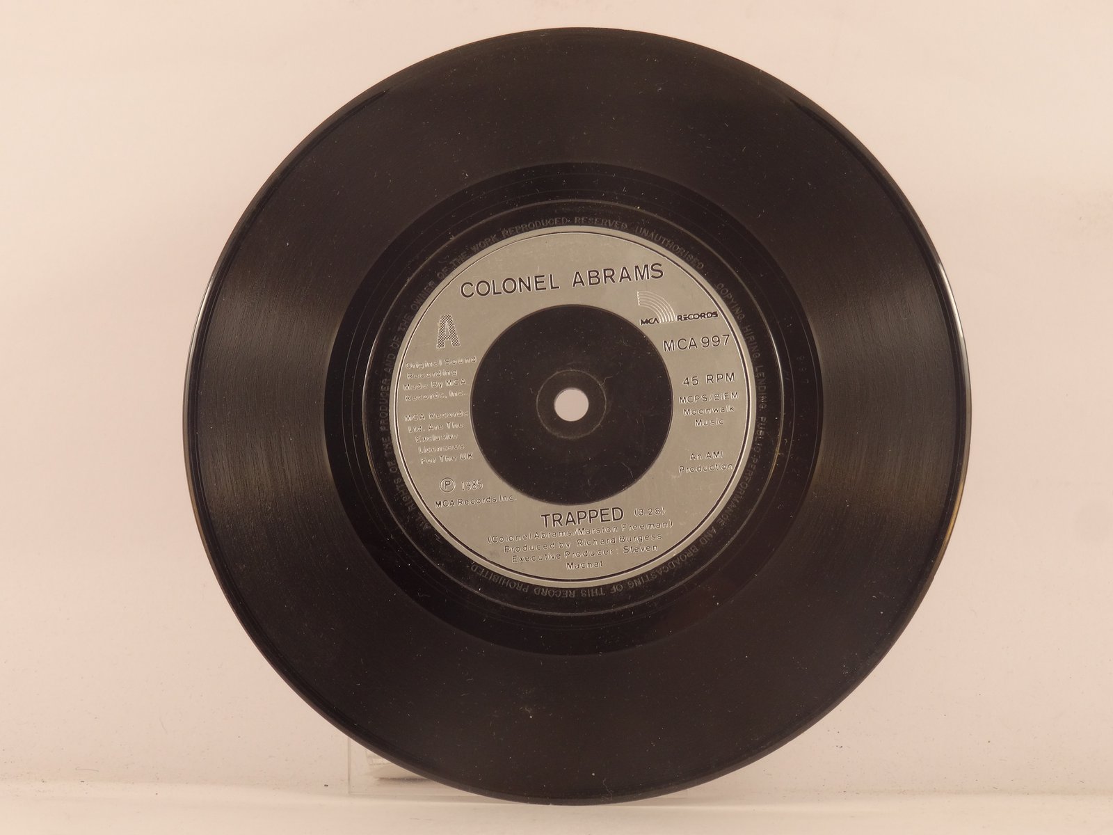 Colonel Abrams Trapped Trapped 113 2 Track 7 Single Also Plain