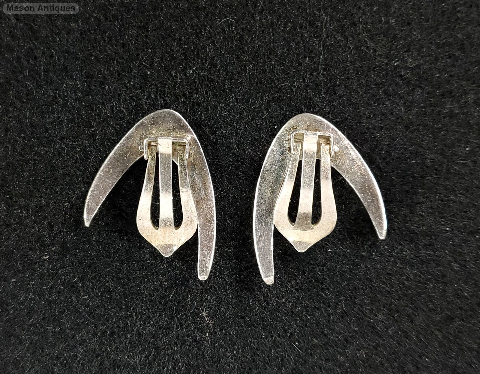 美品】AJ DENMARK アーネヨハンセン 925 ピアス シルバー