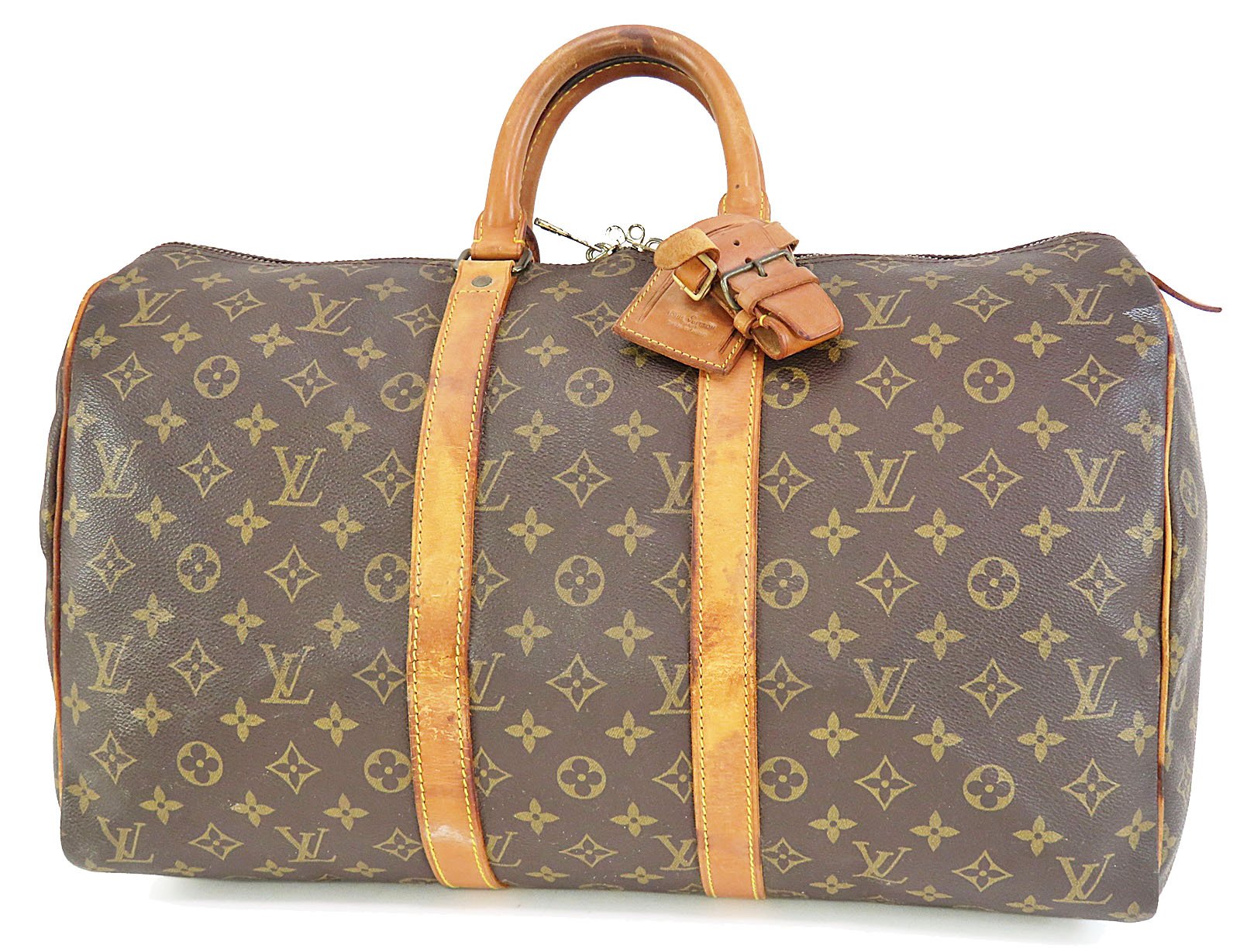 Louis Vuitton Superb Keepall 45 cm in Monogram canvas and