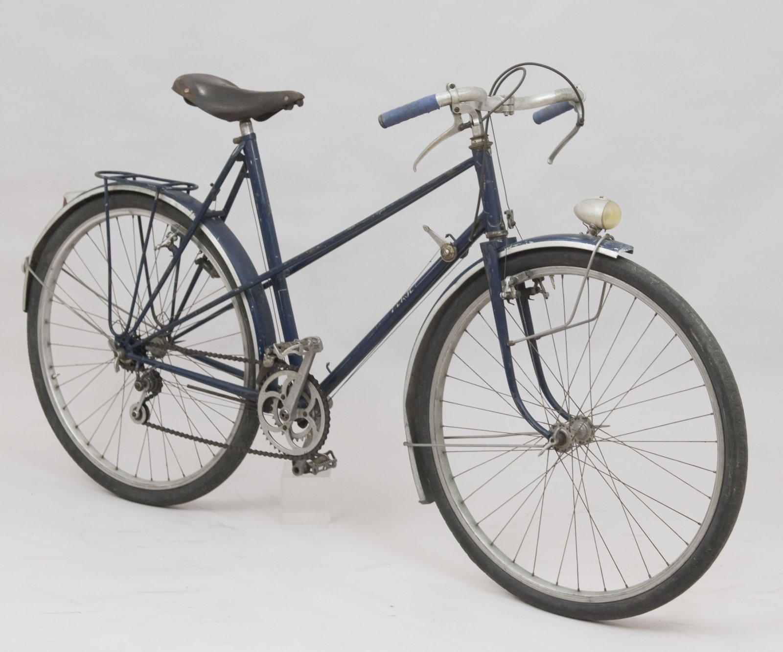 Sonnette Vélo Ancienne PING France - Randonneur, Argenté - Occasion