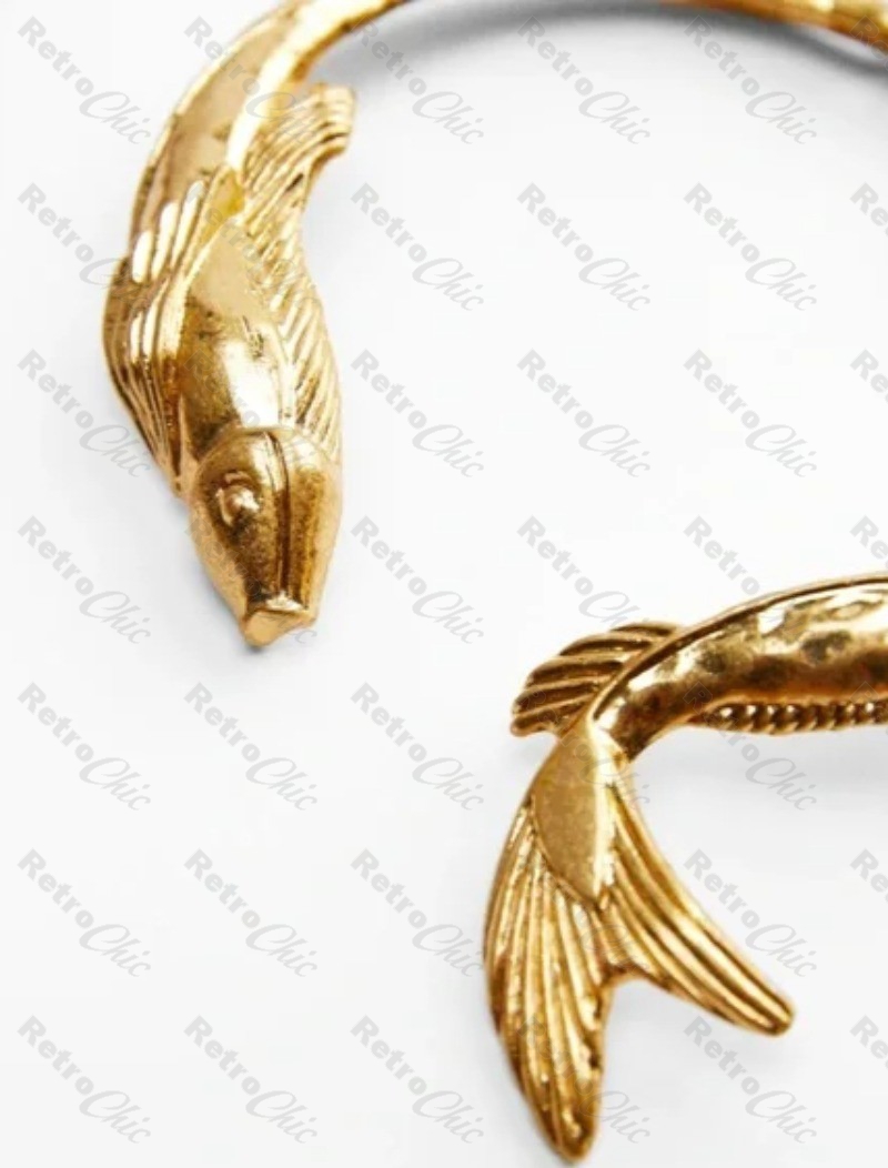 Collana da donna di colore oro antico con cristalli pendenti | Golden Goose