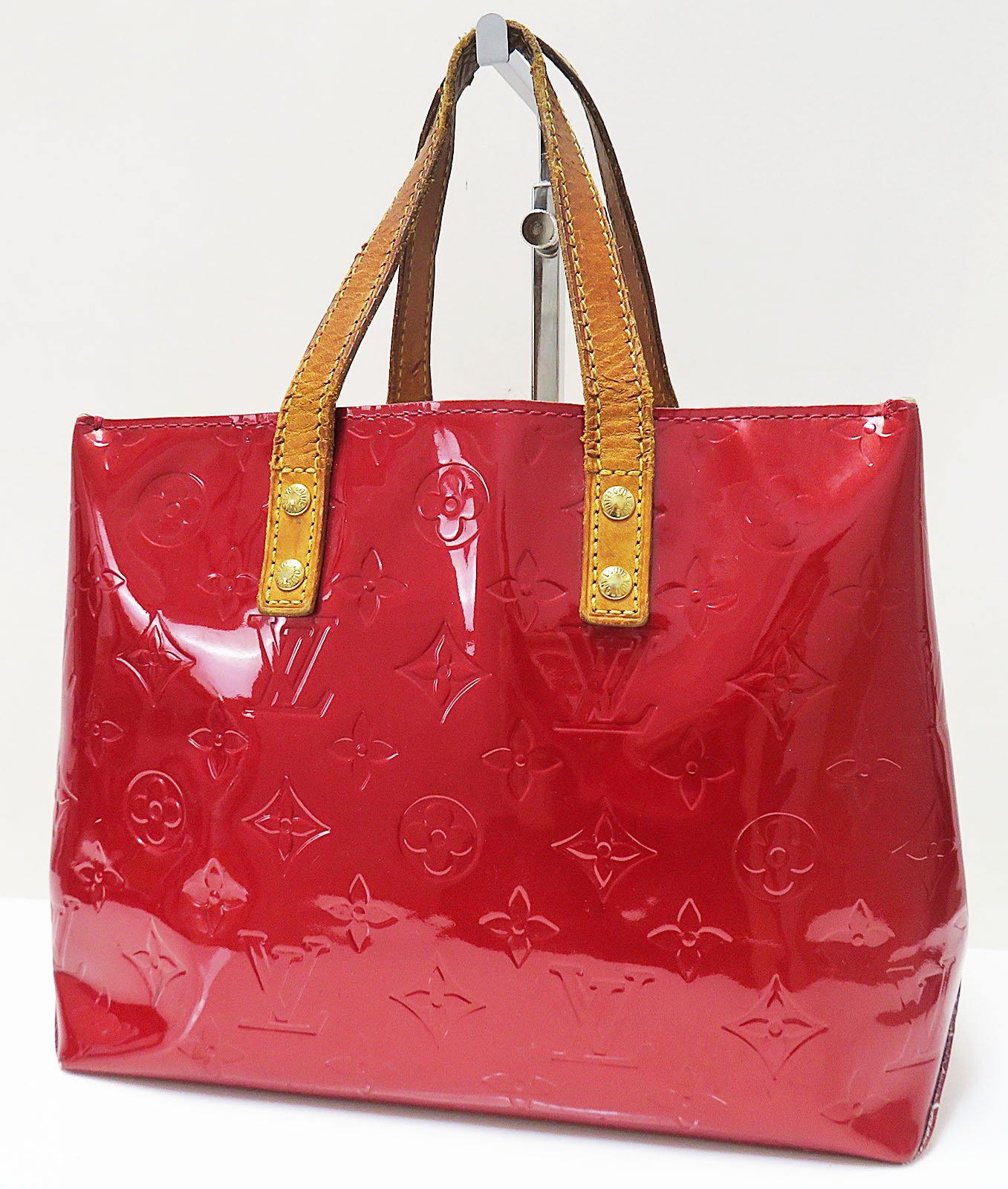 Louis vuitton leather discount tote