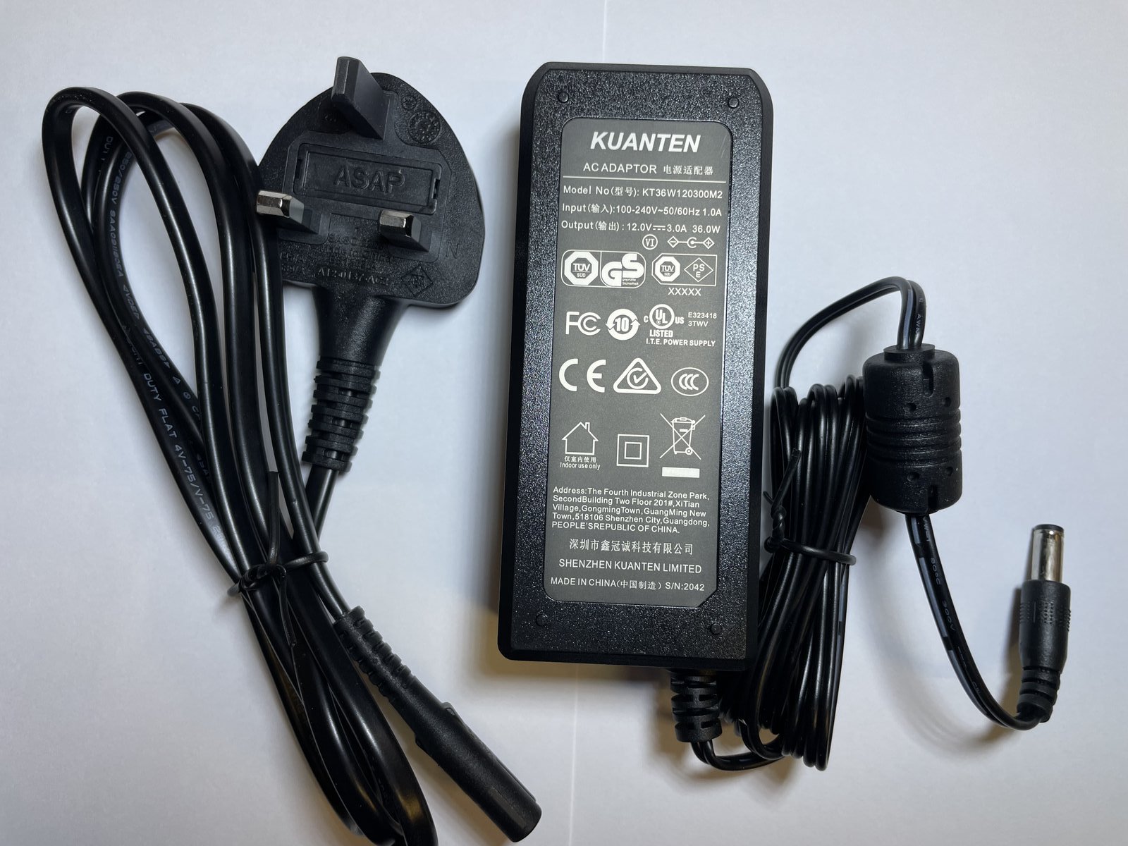 Power Supply Charger Power Supply 12V 2.5A AC DC Adapter 5.5mm NEW