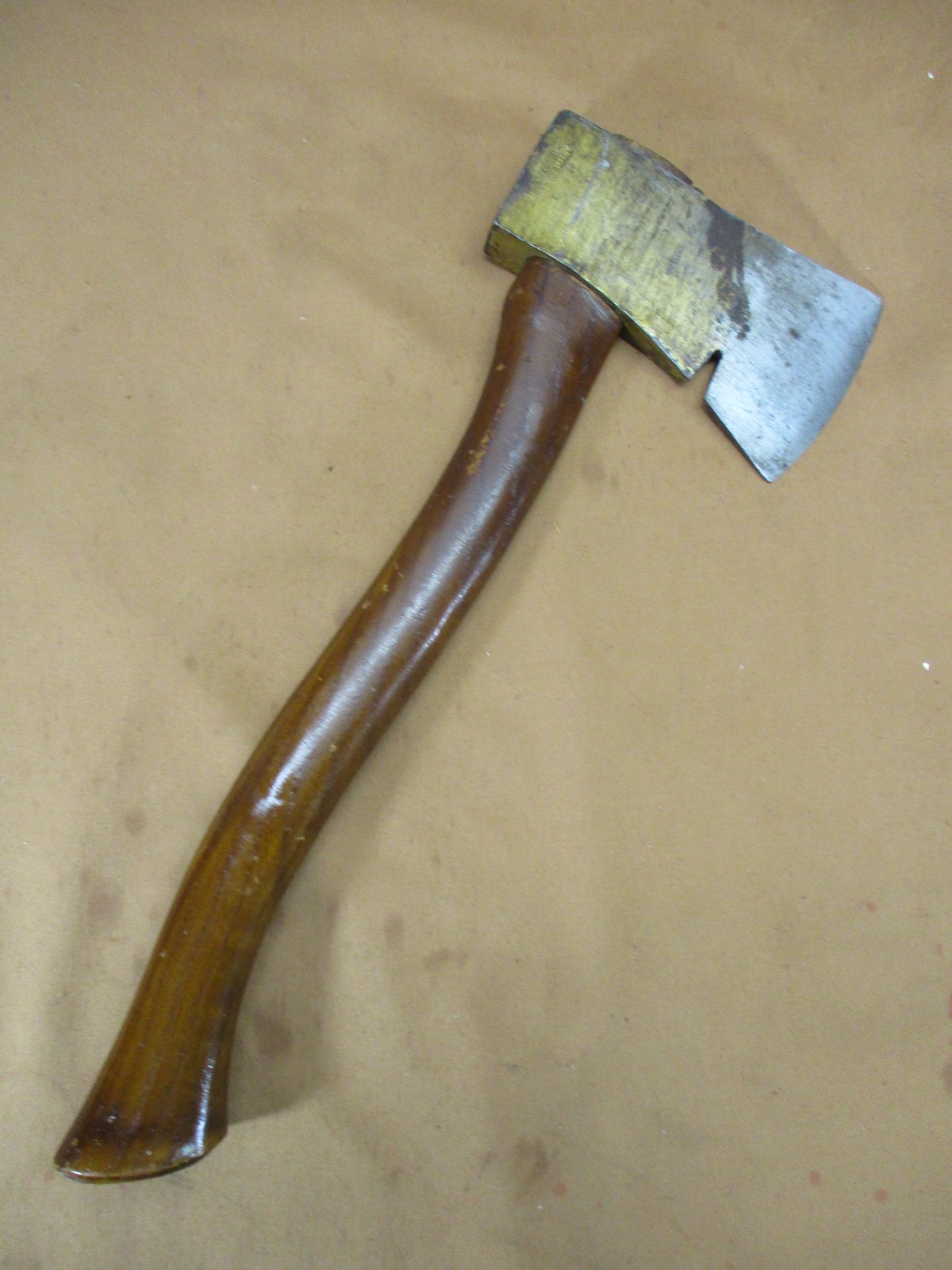 Vintage Hatchet Hand Axe Drop Forged Germany Wooden Hickory Handle
