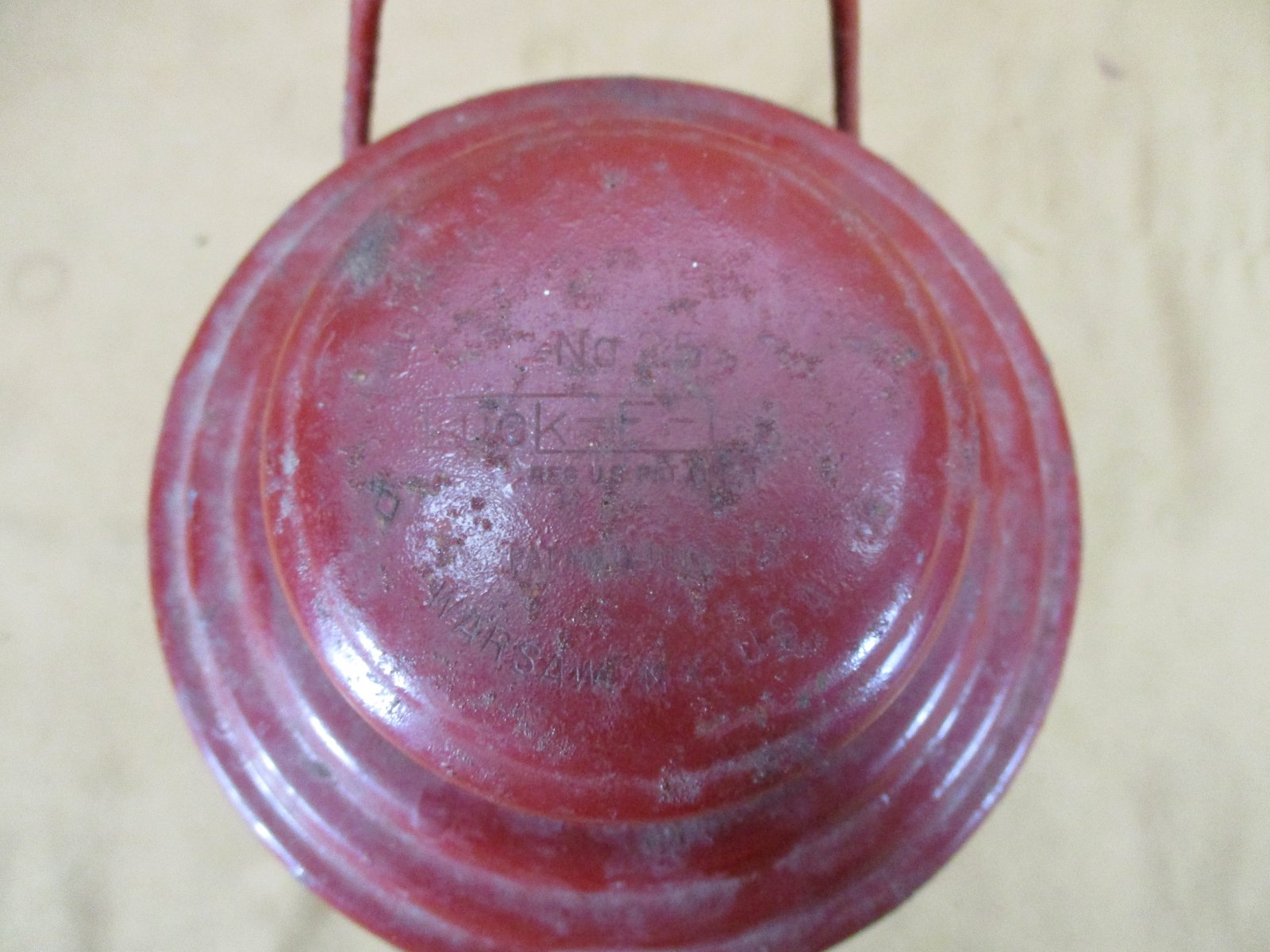 Vtg Embury Luck-E-Lite No.25 Railroad Train Contractor