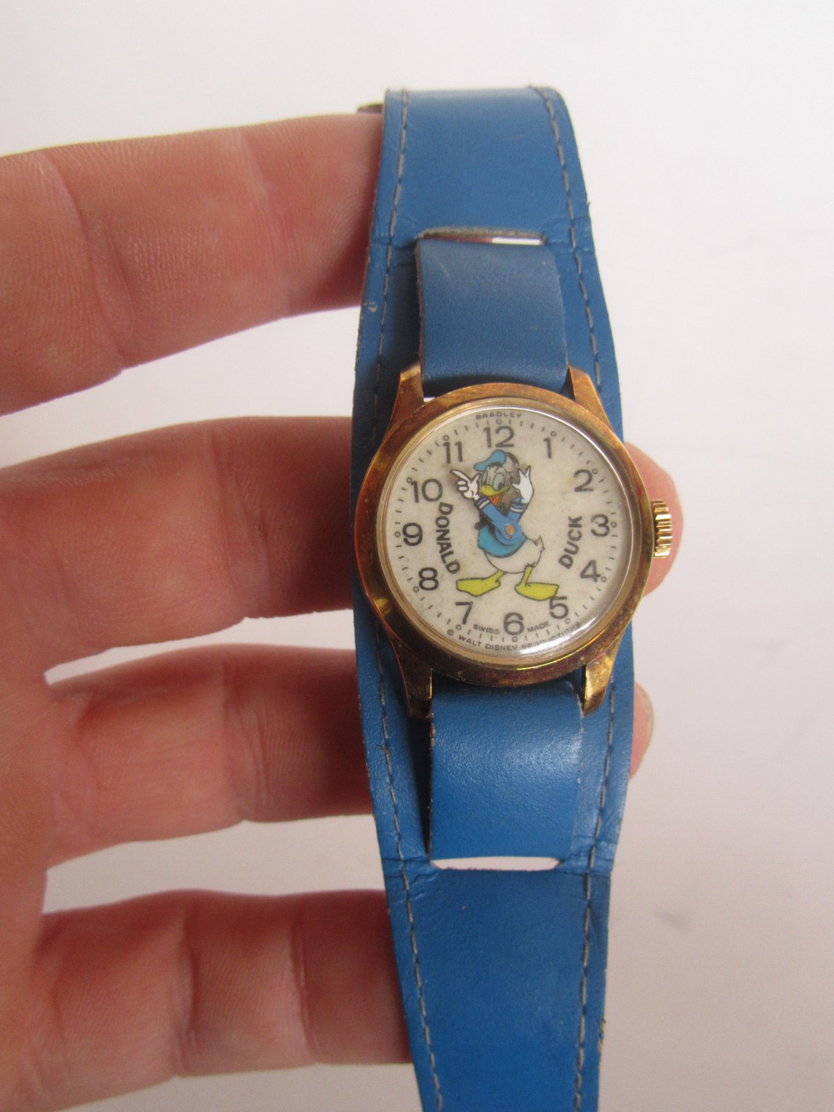 Vintage Donald Duck Walt Disney Productions Bradley Swiss