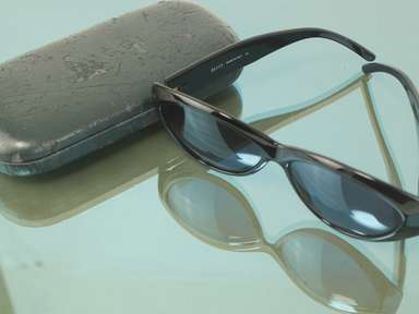 GUCCI Black Sunglasses EyeWear Eye Accessories GG 2195/S With Case