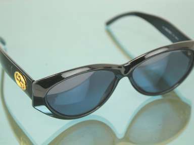GUCCI グッチ サングラス GG2195/S ブラック×ゴールド　ダブルG GUCCI Black Sunglasses EyeWear Eye Accessories GG 2195/S With Case