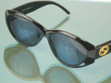 GUCCI Black Sunglasses EyeWear Eye Accessories GG 2195/S With Case