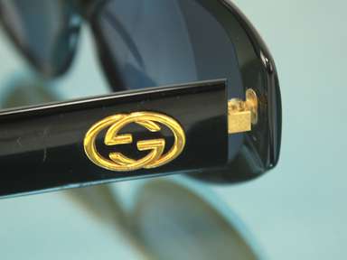 GUCCI Black Sunglasses EyeWear Eye Accessories GG 2195/S With Case