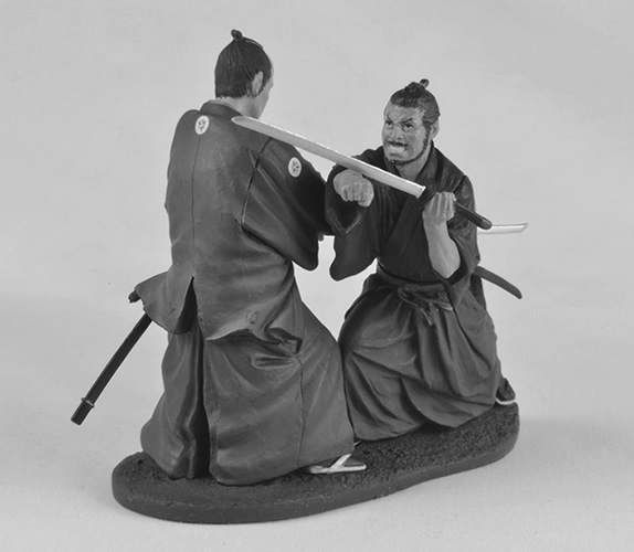 Akira Kurosawa Yojimbo Sanjuro Dueling Figure Set Japan Import