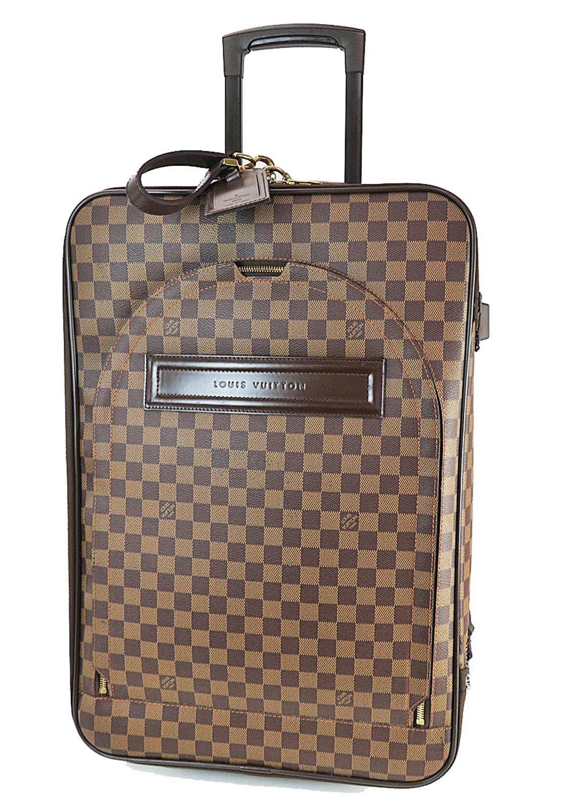 Authentic LOUIS VUITTON Pegase 55 Damier Ebene Travel Rolling