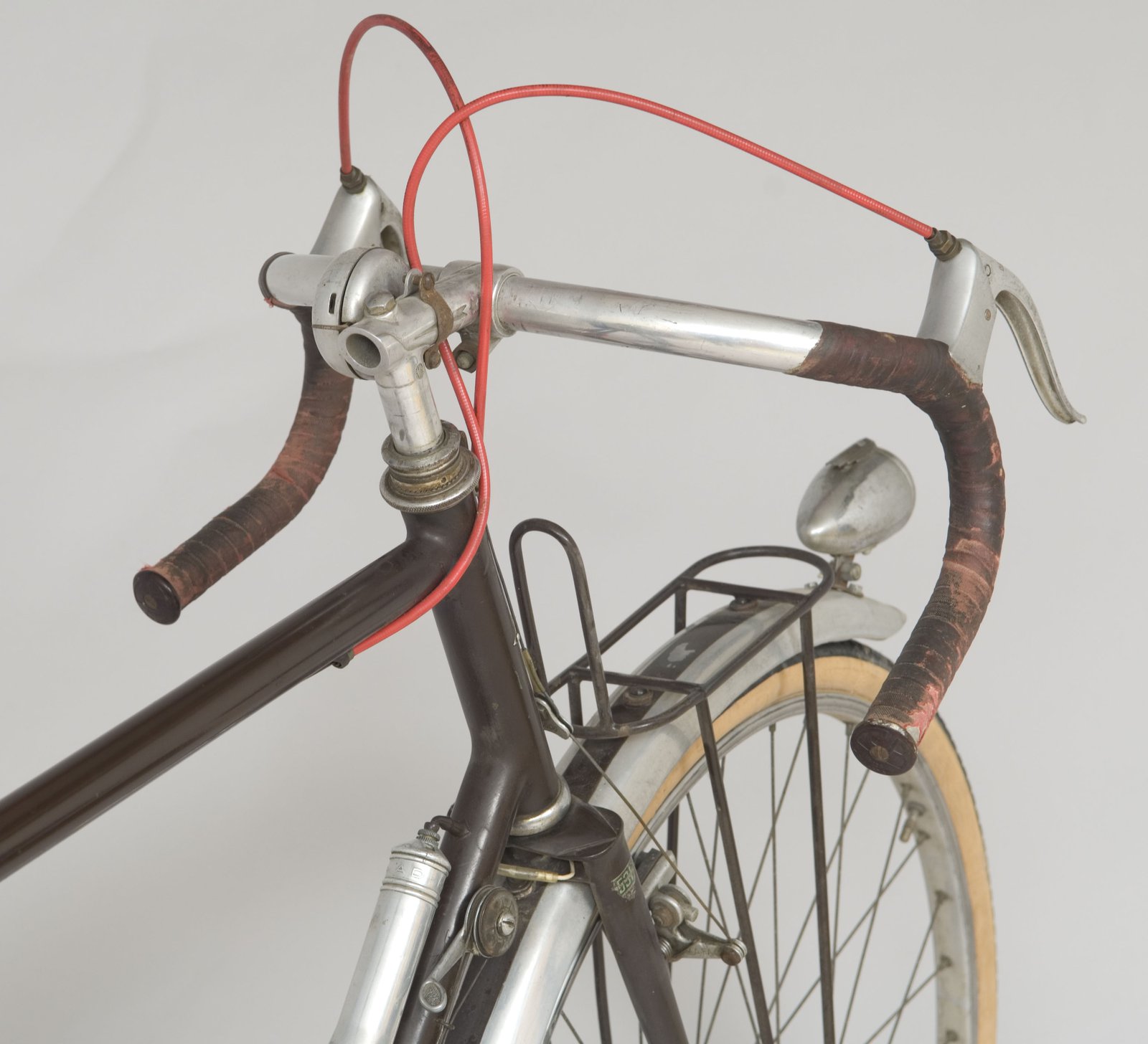 Ancien vélo CADRE ARTISANAL HUGONNIER RANDONNEUSE 1940 Altes