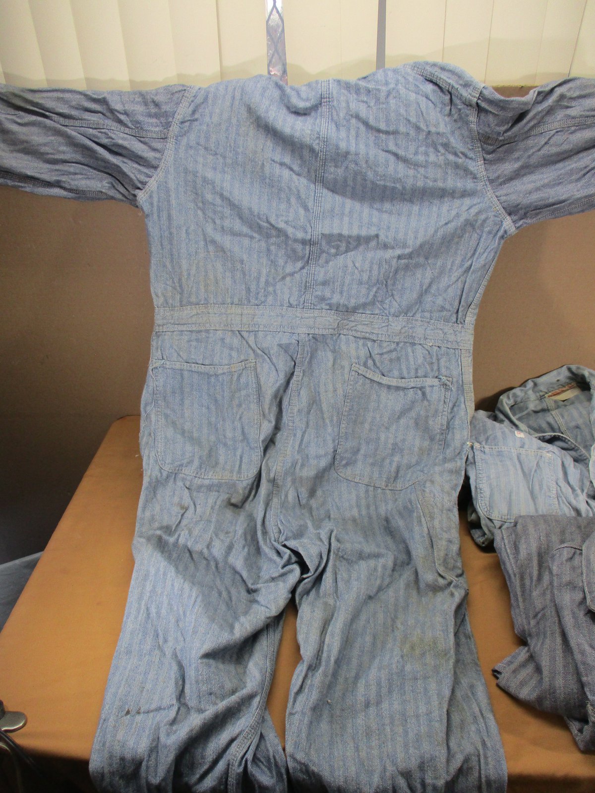 AMERI × universaloverall OVERALL Universal Overall Chicago 48 Bi-Swing Blue Mechanic