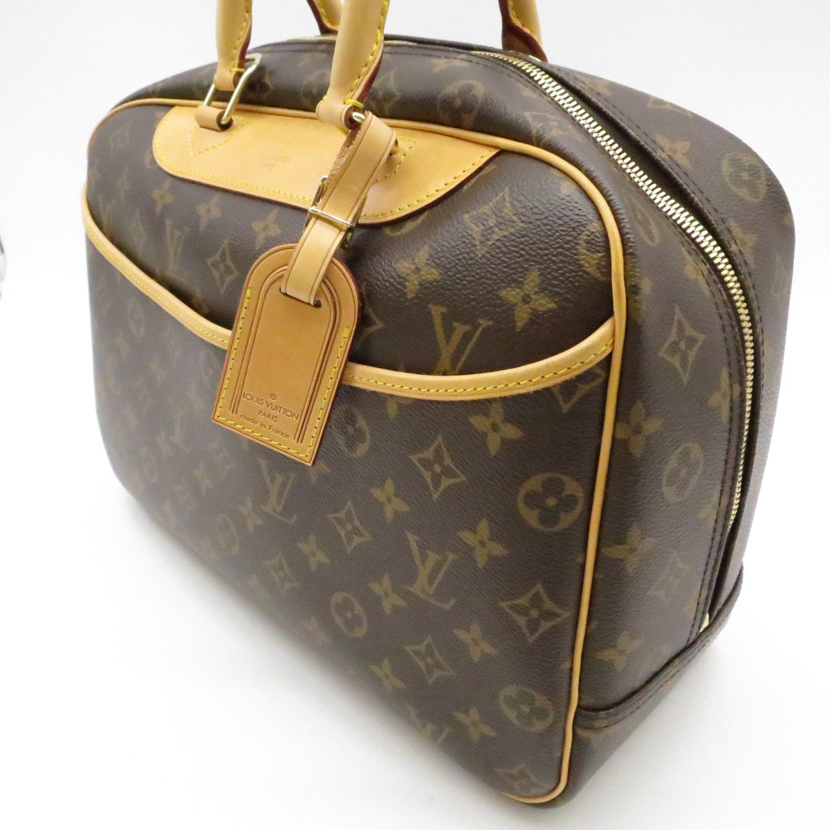 Authentic LOUIS VUITTON Deauville Hand Bag M47270 Monogram