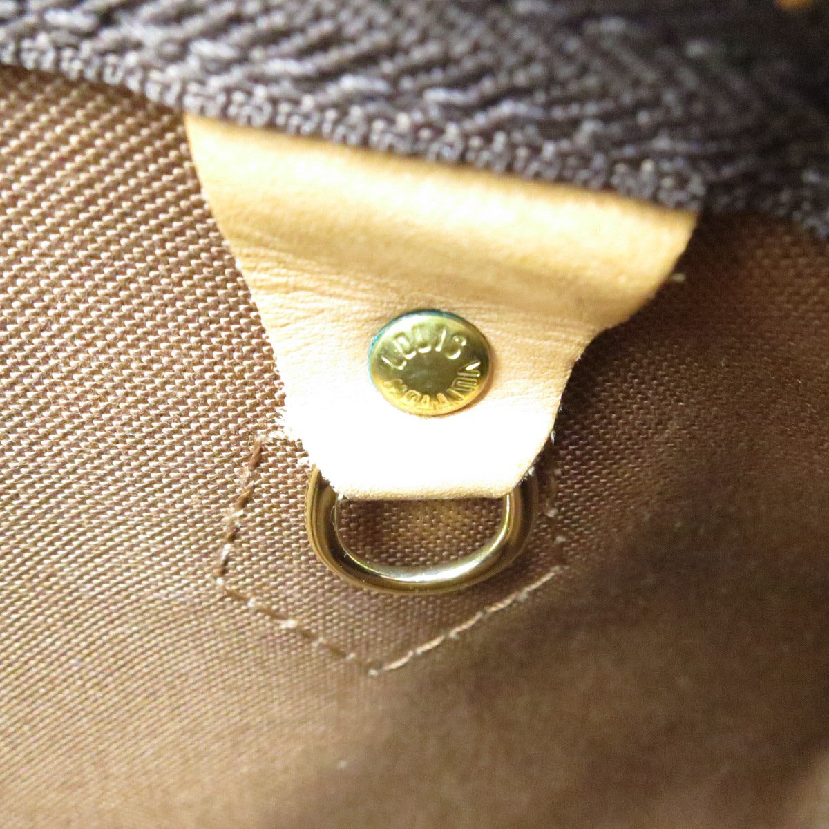 Authentic LOUIS VUITTON Speedy 25 Hand Bag N41528 Monogram Authentic LOUIS VUITTON Speedy 25 Hand Bag N41528 Monogram