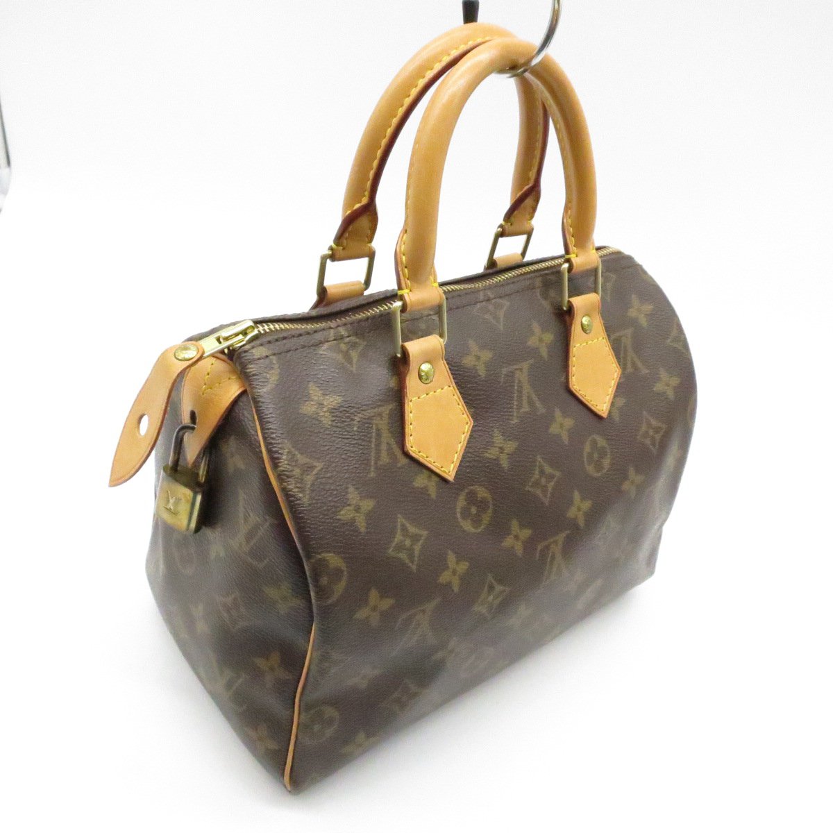 Authentic LOUIS VUITTON Speedy 25 Hand Bag N41528 Monogram Authentic LOUIS VUITTON Speedy 25 Hand Bag N41528 Monogram