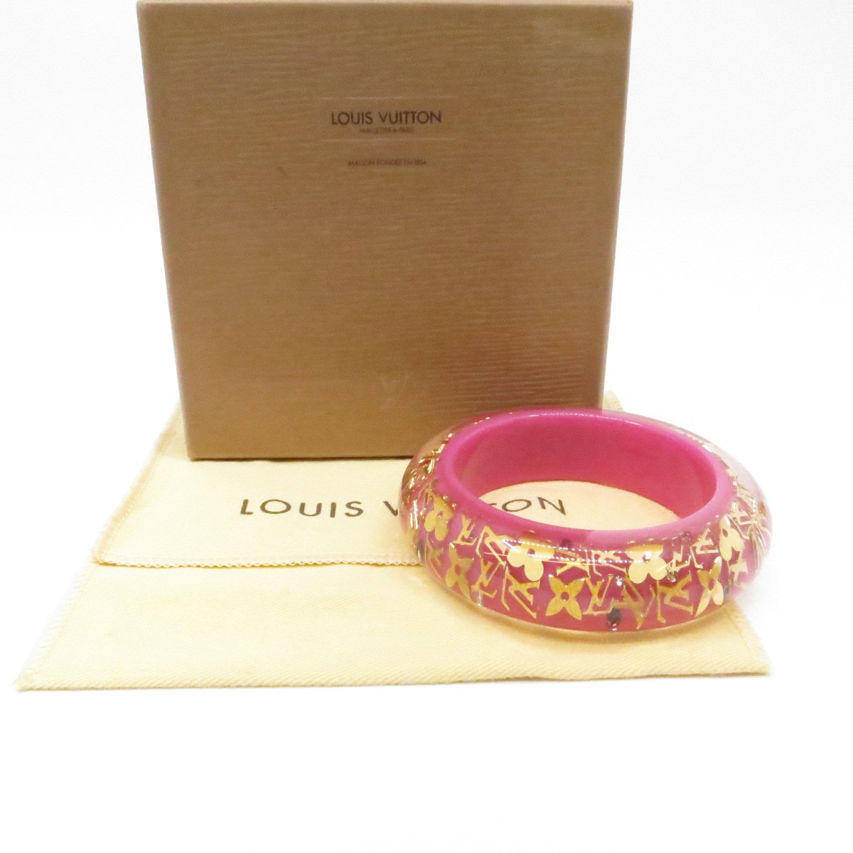 希少品◆入手困難【LOUIS VUITTON】リバースモノグラム bracelet louis-vuitton--