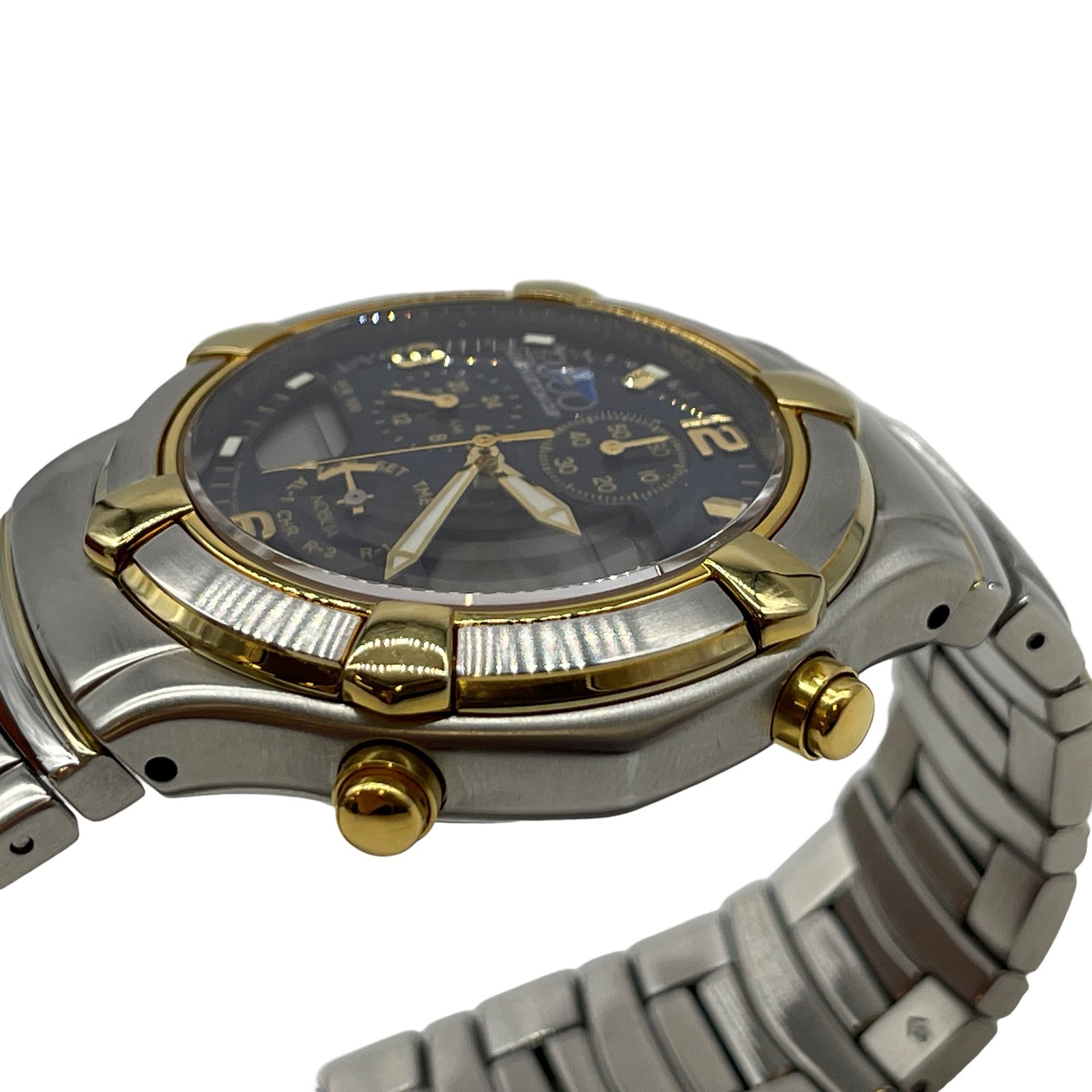 Auth LOUIS VUITTON CUP 2000 Noblia Japan Wrist Watch Silver