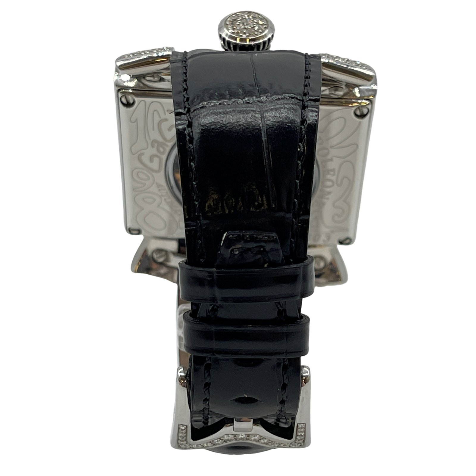 Authentic Gaga Milano Napoleone 6000.2D No.2603 Wrist Watch