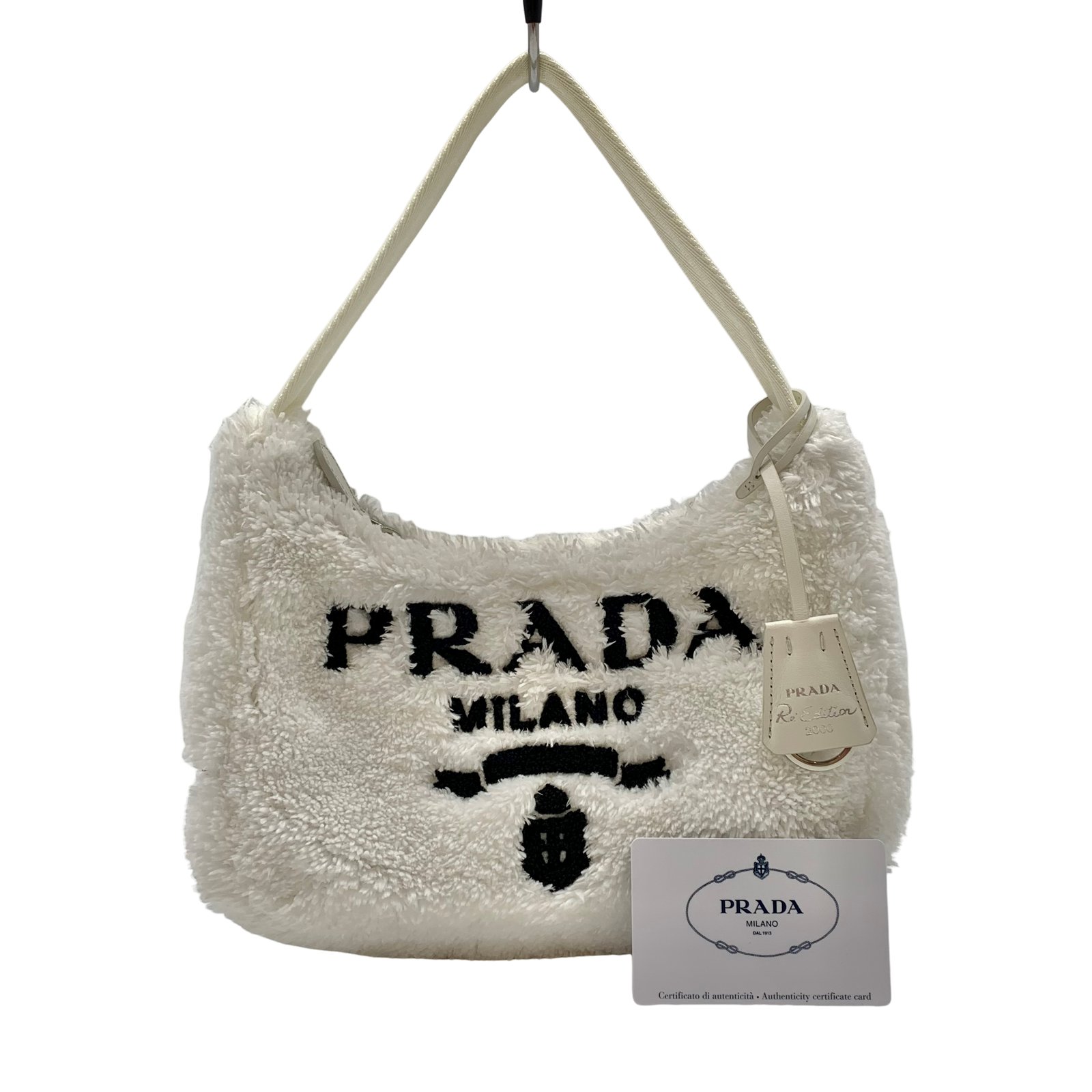 プラダ PRADA テスートナイロン ハンドバッグ ブラック WS6646