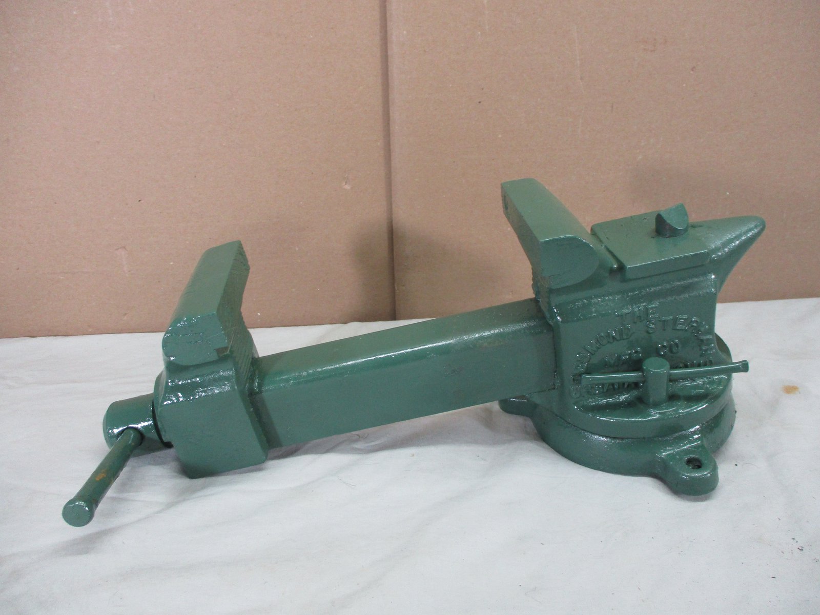 Vtg Simplex Utility No. 400 Bench Vise Desmond Stephan Urbana Ohio