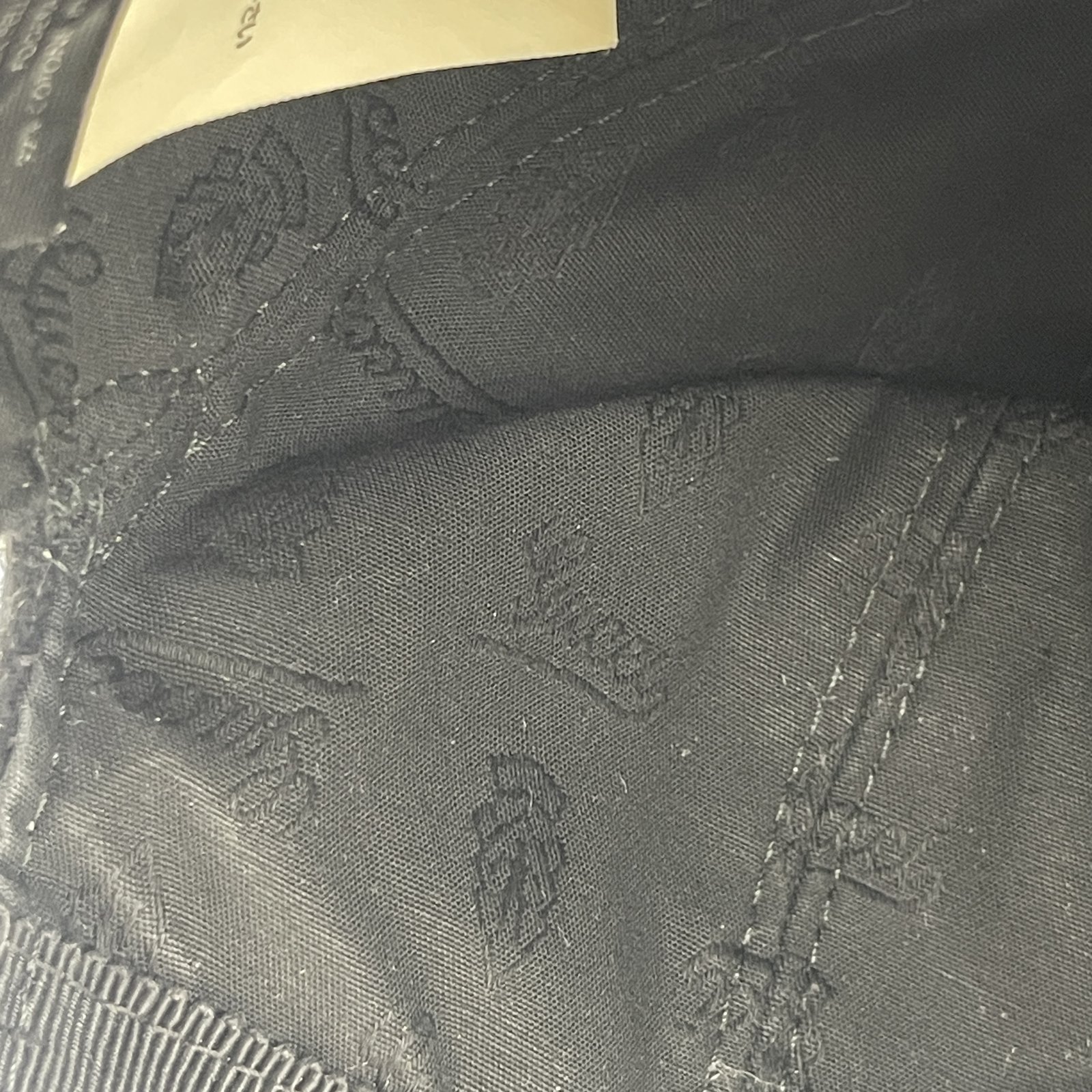 Authentic GUCCI GG CAP SIZE:XL Hat Black Cashmere #36634083