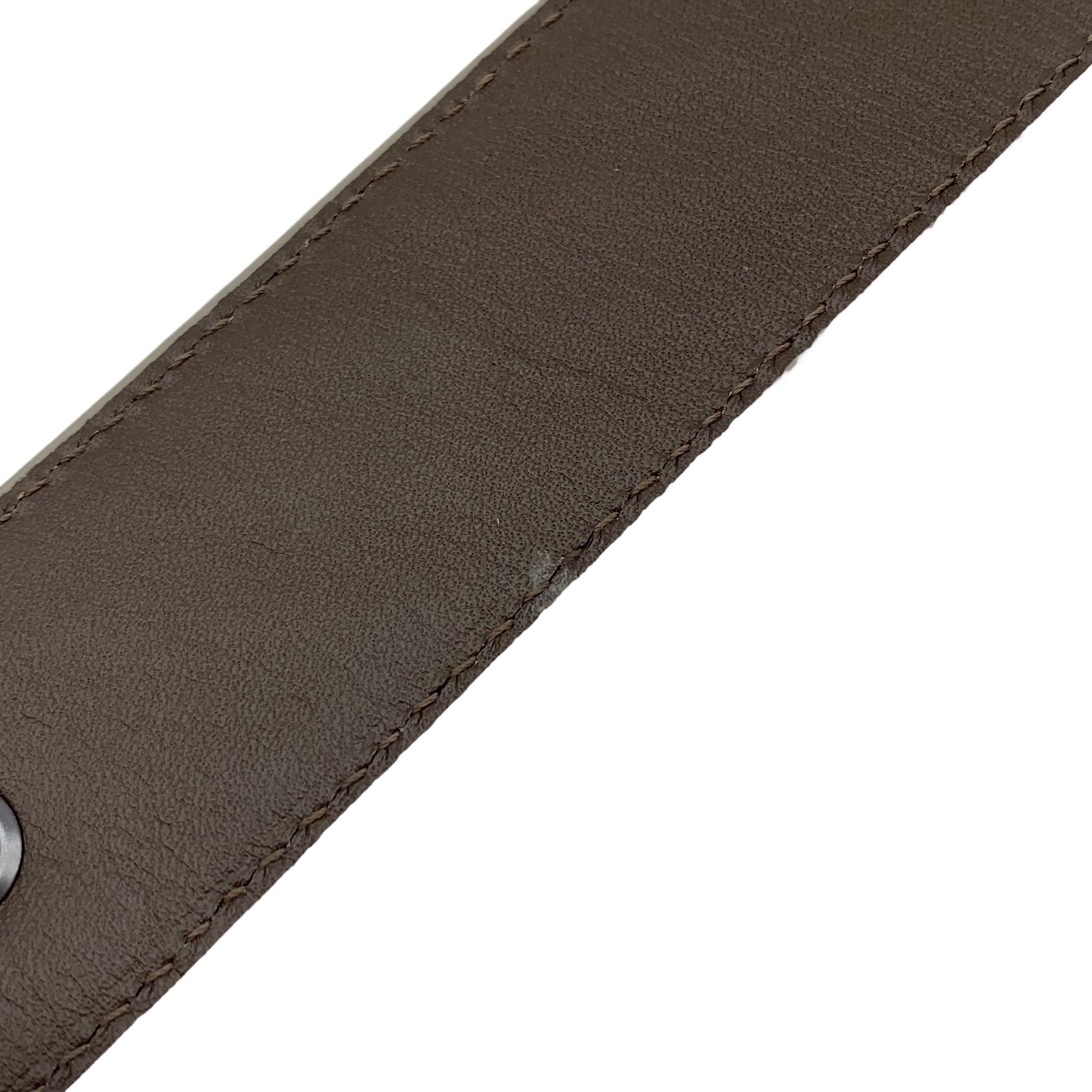 Auth BOTTEGA VENETA Cintura INTR.VN/OTT.ANTIQUE 85cm Belt