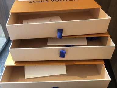 LOUIS VUITTON オレンジボックス 5個セット Louis-Vuitton-Vertical-Box-