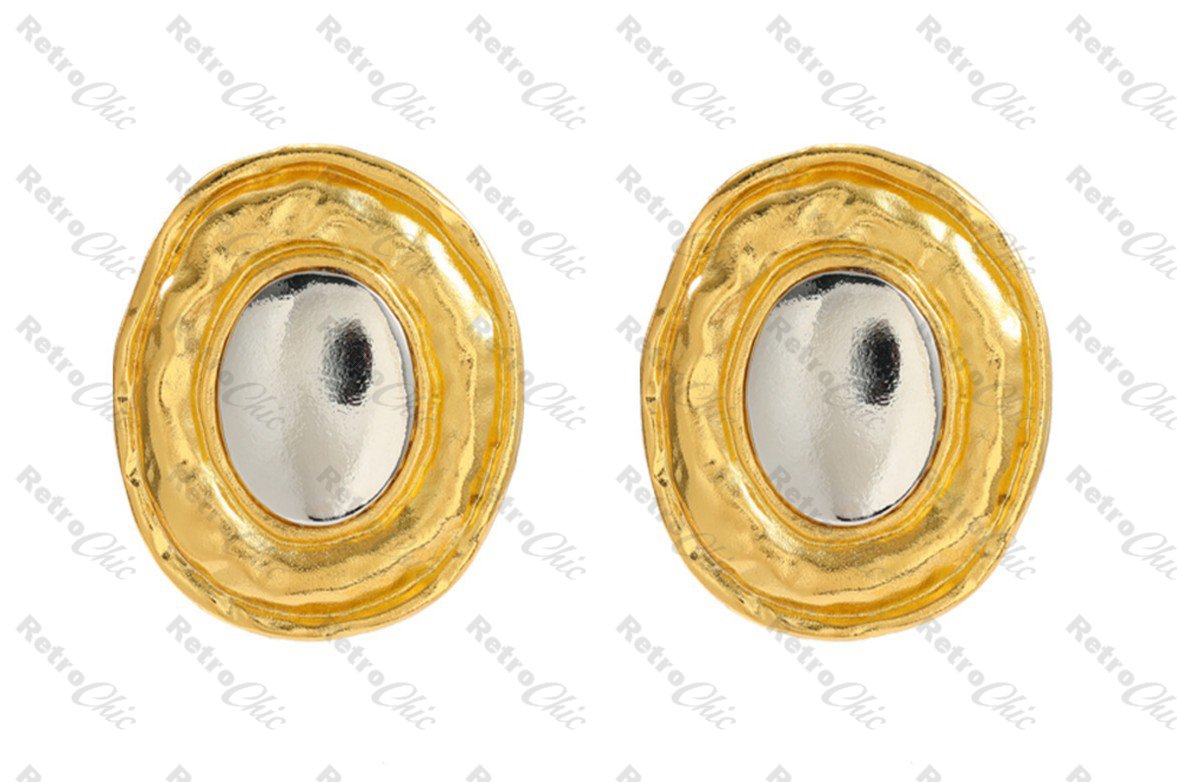 CONFEZIONE ORECCHINI ASIMMETRICI A CERCHIO E SFERA - Oro / Argento | Italia / Italy CONFEZIONE ORECCHINI ASIMMETRICI A CERCHIO E SFERA - Oro / Argento | Italia / Italy