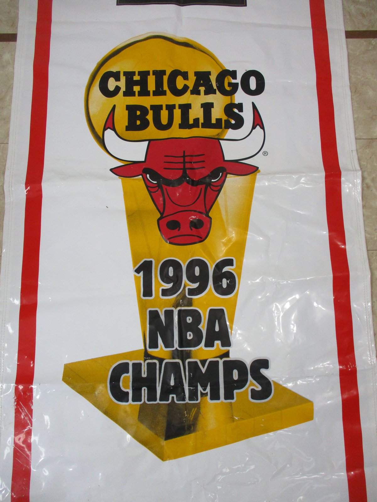 Vtg Miller Genuine Draft Chicago Bulls 1996 NBA Champs 73